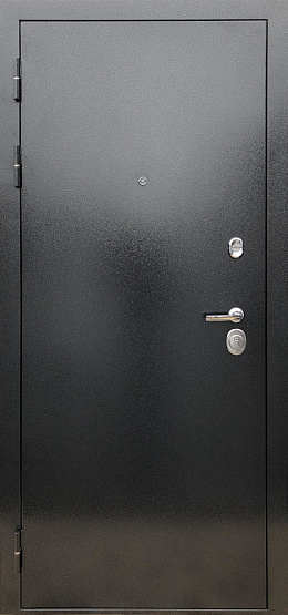Дверь стальная ОПТИМА-11 Антик темное серебро/Белый матовый металлические входные двери SHELTER shelter