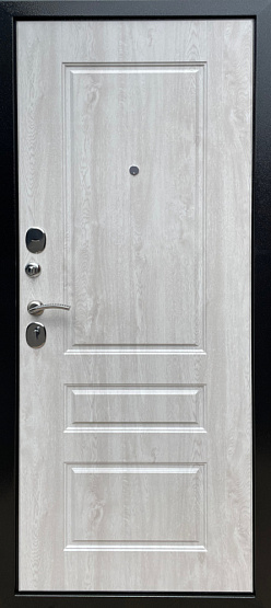 Дверь стальная СТАНДАРТ Антик темное серебро/Сосна белая (2) металлические входные двери SHELTER shelter