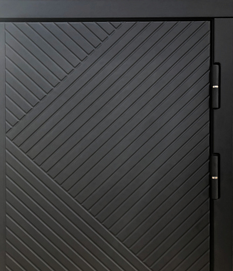 Дверь стальная ВЕКТОР Черная шагрень/Белый матовый металлические входные двери SHELTER shelter